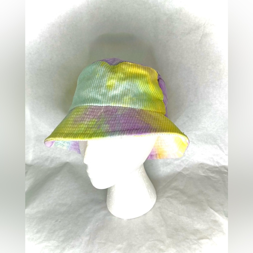 Corduroy Tie Dye Bucket Hat By Cotton On